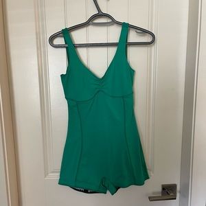 Lululemon Green Bodysuit